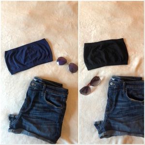 LAST CHANCE Lot of 2 tube tops